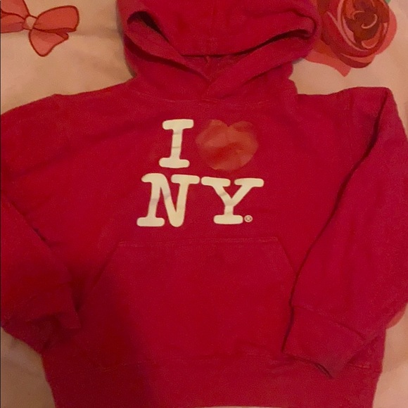 Other - I ❤️ NY girls hot pink hoodie size 2T